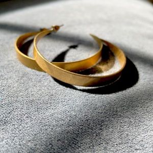 Gold Hoop Earrings